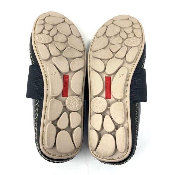 Pikolinos Riola W3Y-2580 Black Leather Ballet Flats Size 37 New in Box - Picture 6 of 7